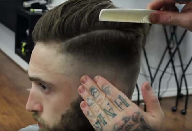 corte de cabelo masculino degrade passo a passo